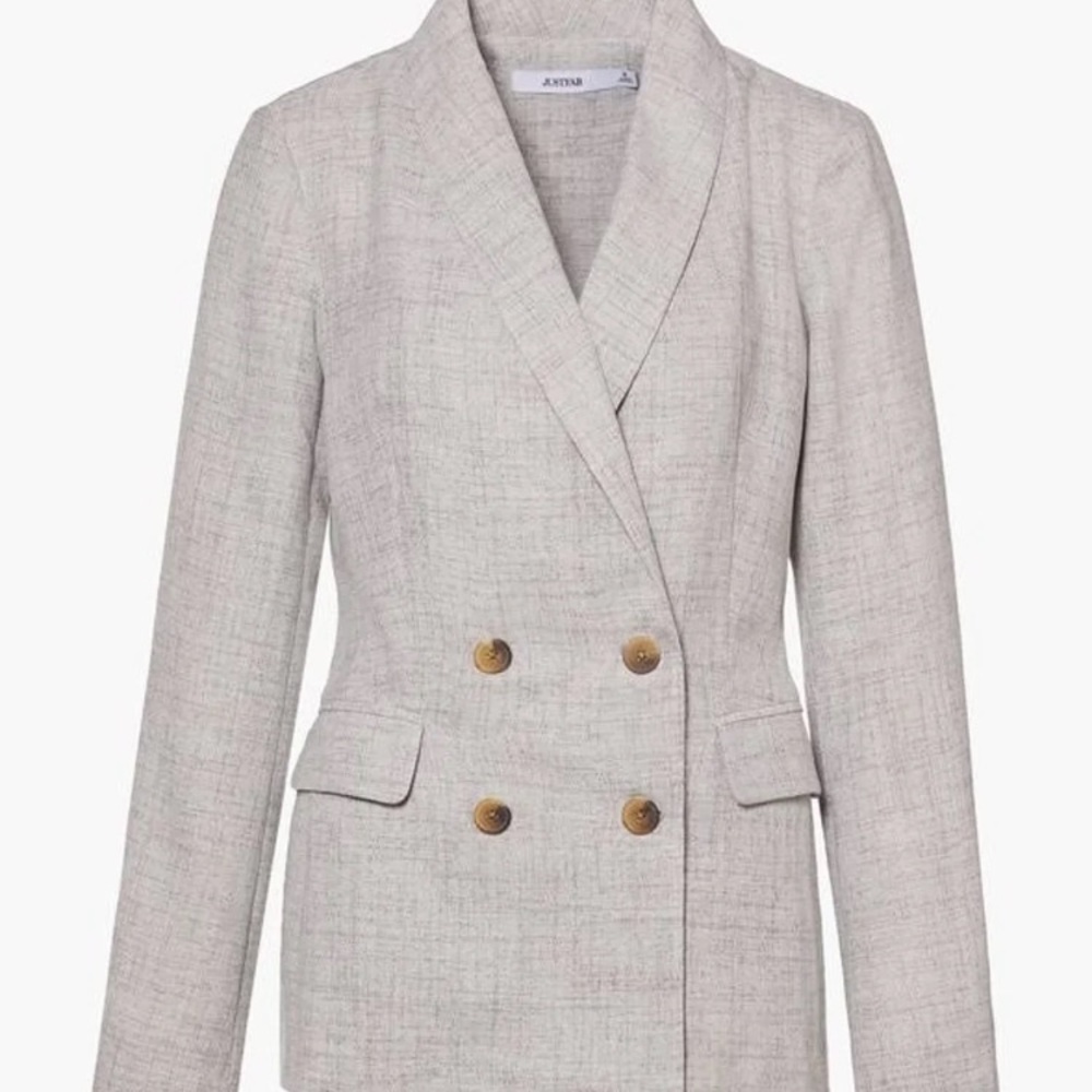 Justfab women blazer gray